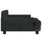 vidaXL Sofá para niños de terciopelo negro 90x53x30 cm vidaXL Sofá para niños de terciopelo negro 90x53x30 cm