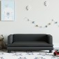 vidaXL Sofá para niños de cuero sintético negro 80x45x30 cm vidaXL Sofá para niños de cuero sintético negro 80x45x30 cm