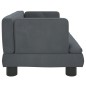 vidaXL Sofá para niños de terciopelo gris oscuro 60x40x30 cm vidaXL Sofá para niños de terciopelo gris oscuro 60x40x30 cm