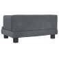 vidaXL Sofá para niños de terciopelo gris oscuro 60x40x30 cm vidaXL Sofá para niños de terciopelo gris oscuro 60x40x30 cm