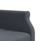vidaXL Sofá cama en forma de L terciopelo gris oscuro 271x140x70 cm vidaXL Sofá cama en forma de L terciopelo gris oscuro 271x140x70 cm