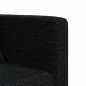vidaXL Sofá cama en forma de L tela negro 275x140x70 cm vidaXL Sofá cama en forma de L tela negro 275x140x70 cm
