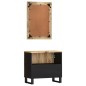 vidaXL Conjunto de muebles de baño 2 piezas madera maciza de mango vidaXL Conjunto de muebles de baño 2 piezas madera maciza de mango