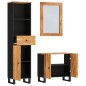 vidaXL Conjunto de muebles de baño 3 piezas madera maciza de acacia vidaXL Conjunto de muebles de baño 3 piezas madera maciza de acacia