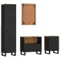 vidaXL Conjunto de muebles de baño 4 piezas madera maciza de mango vidaXL Conjunto de muebles de baño 4 piezas madera maciza de mango