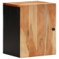 vidaXL Conjunto de muebles de baño 5 piezas madera maciza de acacia