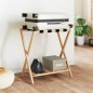 vidaXL Soporte para maletas bambú 68x38x58 cm vidaXL Soporte para maletas bambú 68x38x58 cm