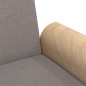 vidaXL Sofá cama con reposabrazos tela gris taupe vidaXL Sofá cama con reposabrazos tela gris taupe