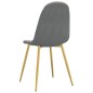vidaXL Sillas de comedor 2 unidades terciopelo gris claro vidaXL Sillas de comedor 2 unidades terciopelo gris claro
