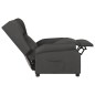 vidaXL Sillón reclinable de tela gris oscuro vidaXL Sillón reclinable de tela gris oscuro