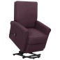 vidaXL Sillón elevable tela morado vidaXL Sillón elevable tela morado