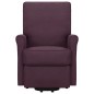 vidaXL Sillón elevable tela morado vidaXL Sillón elevable tela morado