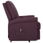 vidaXL Sillón elevable tela morado vidaXL Sillón elevable tela morado