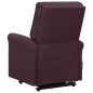 vidaXL Sillón elevable tela morado vidaXL Sillón elevable tela morado