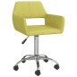 vidaXL Sillas de comedor giratorias 2 unidades tela verde vidaXL Sillas de comedor giratorias 2 unidades tela verde