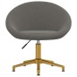 vidaXL Sillas de comedor 2 unidades terciopelo gris oscuro