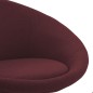 vidaXL Sillas de comedor giratorias 2 unidades tela morada vidaXL Sillas de comedor giratorias 2 unidades tela morada