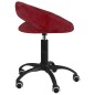 vidaXL Sillas de comedor giratorias 2 uds terciopelo rojo vino tinto vidaXL Sillas de comedor giratorias 2 uds terciopelo rojo vino tinto