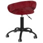 vidaXL Sillas de comedor giratorias 2 uds terciopelo rojo vino tinto vidaXL Sillas de comedor giratorias 2 uds terciopelo rojo vino tinto