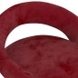 vidaXL Sillas de comedor giratorias 2 uds terciopelo rojo vino tinto vidaXL Sillas de comedor giratorias 2 uds terciopelo rojo vino tinto