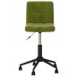 vidaXL Sillas de comedor giratorias 2 unidades terciopelo verde claro vidaXL Sillas de comedor giratorias 2 unidades terciopelo verde claro