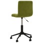 vidaXL Sillas de comedor giratorias 2 unidades terciopelo verde claro vidaXL Sillas de comedor giratorias 2 unidades terciopelo verde claro