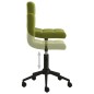 vidaXL Sillas de comedor giratorias 2 unidades terciopelo verde claro vidaXL Sillas de comedor giratorias 2 unidades terciopelo verde claro