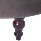 vidaXL Silla de respaldo alto de terciopelo gris vidaXL Silla de respaldo alto de terciopelo gris