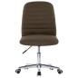 vidaXL Sillas de comedor 2 unidades tela marrón vidaXL Sillas de comedor 2 unidades tela marrón
