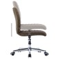 vidaXL Sillas de comedor 2 unidades tela marrón vidaXL Sillas de comedor 2 unidades tela marrón