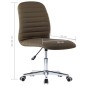 vidaXL Sillas de comedor 2 unidades tela marrón vidaXL Sillas de comedor 2 unidades tela marrón