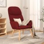 vidaXL Sillón de relax de tela rojo tinto vidaXL Sillón de relax de tela rojo tinto