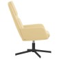 vidaXL Sillón de relax de terciopelo color blanco crema vidaXL Sillón de relax de terciopelo color blanco crema