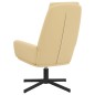 vidaXL Sillón de relax de terciopelo color blanco crema vidaXL Sillón de relax de terciopelo color blanco crema