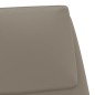vidaXL Sillón de relax de terciopelo gris claro vidaXL Sillón de relax de terciopelo gris claro