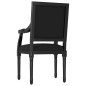 vidaXL Sillón de terciopelo negro 54x59x99 cm