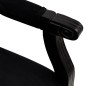 vidaXL Sillón de terciopelo negro 54x59x99 cm