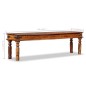 vidaXL Banco estilo castillo madera maciza de sheesham 160x35x45 cm vidaXL Banco estilo castillo madera maciza de sheesham 160x35x45 cm