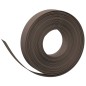 vidaXL Borduras de jardín 5 uds polietileno marrón 10 m 10 cm vidaXL Borduras de jardín 5 uds polietileno marrón 10 m 10 cm