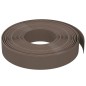 vidaXL Borduras de jardín 5 uds polietileno marrón 10 m 10 cm vidaXL Borduras de jardín 5 uds polietileno marrón 10 m 10 cm