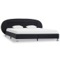 vidaXL Estructura de cama con LED de cuero sintético negro 140x200 cm vidaXL Estructura de cama con LED de cuero sintético negro 140x200 cm