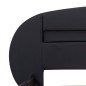 vidaXL Estructura de cama con LED de cuero sintético negro 140x200 cm vidaXL Estructura de cama con LED de cuero sintético negro 140x200 cm