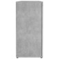 vidaXL Aparador de madera contrachapada gris hormigón 120x35,5x75 cm vidaXL Aparador de madera contrachapada gris hormigón 120x35,5x75 cm