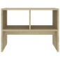 vidaXL Mesa auxiliar de madera contrachapada roble Sonoma 60x40x45 cm vidaXL Mesa auxiliar de madera contrachapada roble Sonoma 60x40x45 cm