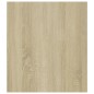 vidaXL Mesa auxiliar de madera contrachapada roble Sonoma 60x40x45 cm vidaXL Mesa auxiliar de madera contrachapada roble Sonoma 60x40x45 cm
