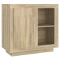 vidaXL Aparador color roble Sonoma 80x40x75 cm vidaXL Aparador color roble Sonoma 80x40x75 cm