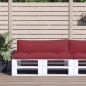 vidaXL Cojines para palets 2 unidades tela rojo vidaXL Cojines para palets 2 unidades tela rojo