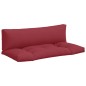 vidaXL Cojines para palets 2 unidades tela rojo vidaXL Cojines para palets 2 unidades tela rojo