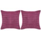 vidaXL Cojines de terciopelo 60x60 cm rosa 2 unidades vidaXL Cojines de terciopelo 60x60 cm rosa 2 unidades