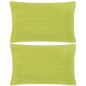 vidaXL Cojines de terciopelo 40x60 cm verde 2 unidades vidaXL Cojines de terciopelo 40x60 cm verde 2 unidades